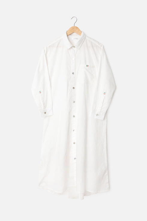 Plain White Dress